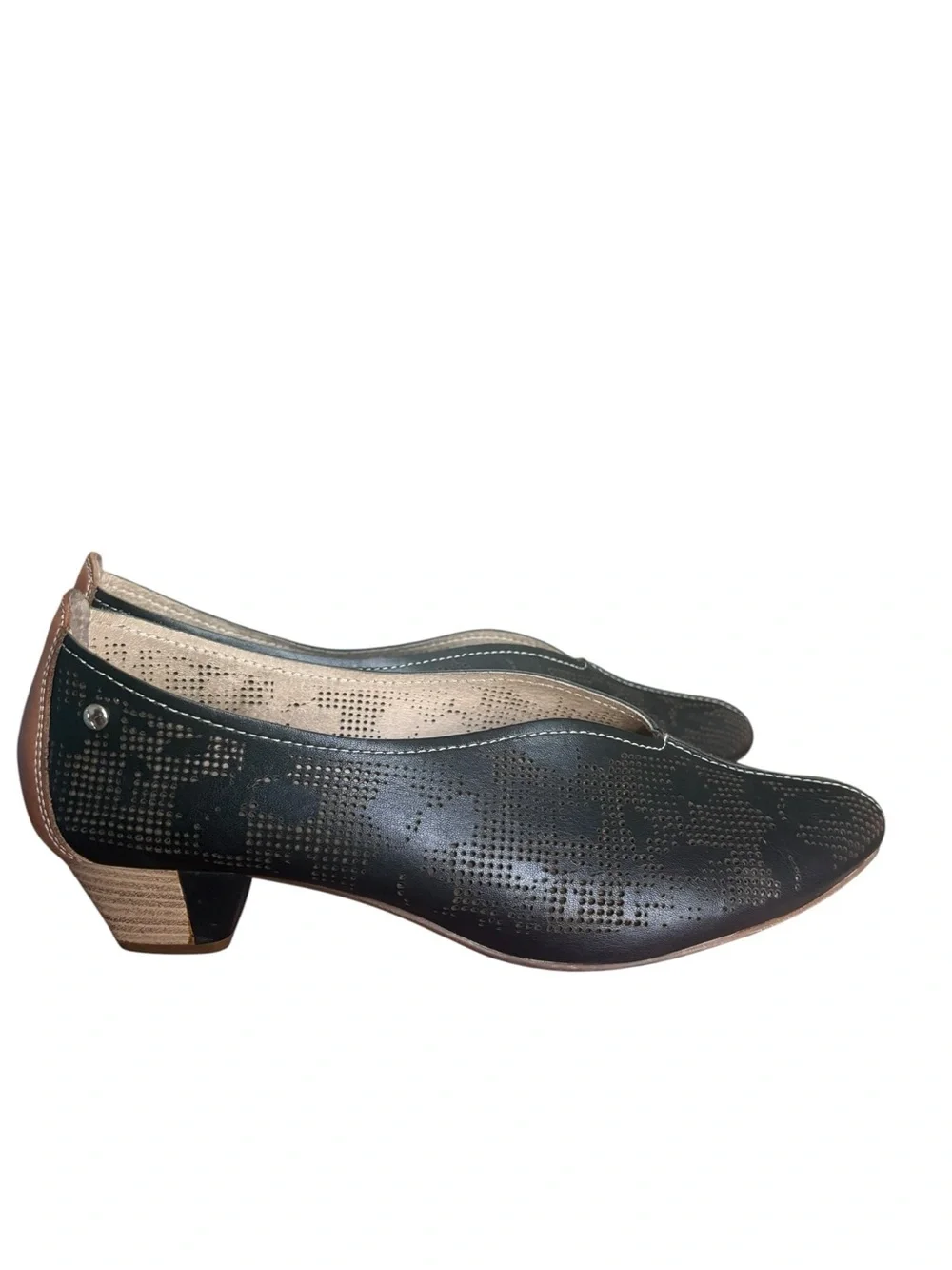 PIKOLINOS Elba W3M-5680 Women's Pumps black and brown size 40 /US 9.5